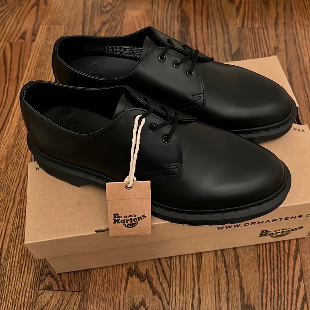 Men's Dr. Martens 'Vintage 1461' Oxford, Size 9US / 8UK - Black